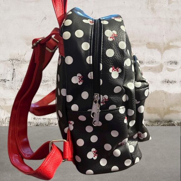 Disney Parks Exclusive Minney Mouse Dots & Bows Backpack - Picture 5 of 8